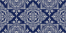 Cobalt Damask Sticker