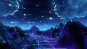 Night Stars Sticker