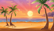 Sunrise Beach Sticker