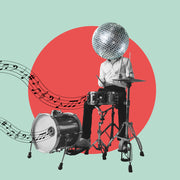 Disco Music Sticker