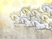 Seven Horses Sticker