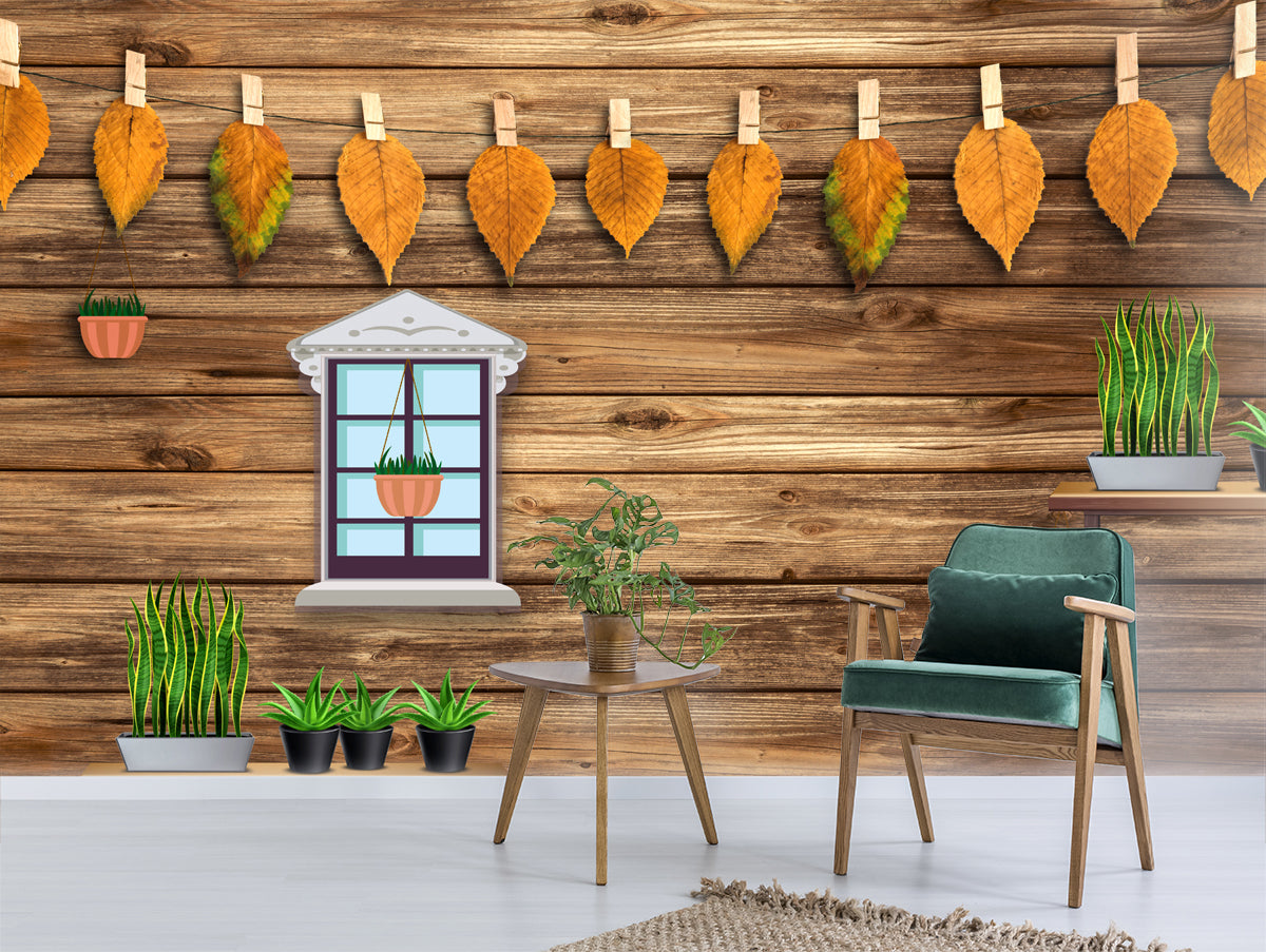 Brown Texture Woods Custom wallpaper