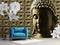 3D Buddha Sculpture Customised Wallpaper