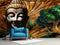 Gautam Buddha Mountain Art Custom Wallpaper
