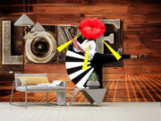 Love Moder Art Custom Wallpaper