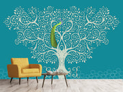 White Tree Custom Wallpaper
