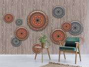 Madhubani Art Customised Wallpaper
