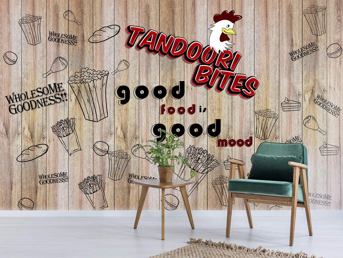 Tandoori Time Customised Wallpaper