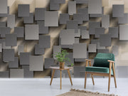 3D Mosaic Customised Wallpaper
