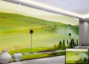 House In Green wallpaper for wall