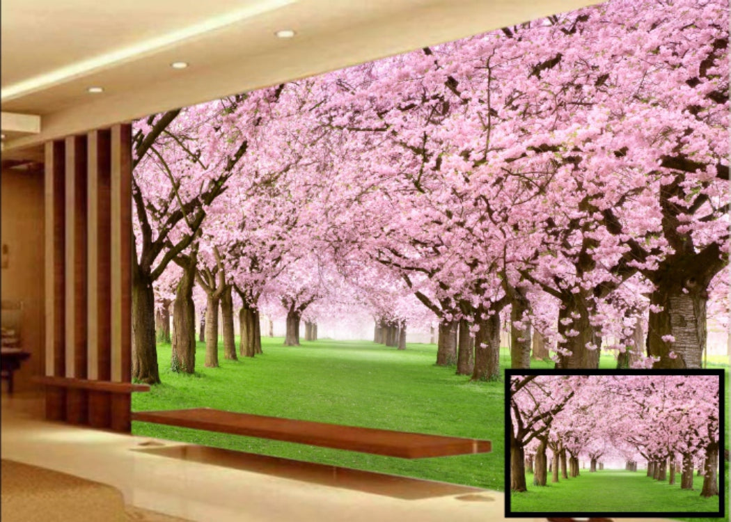 Pink Blosom wallpaper for wall
