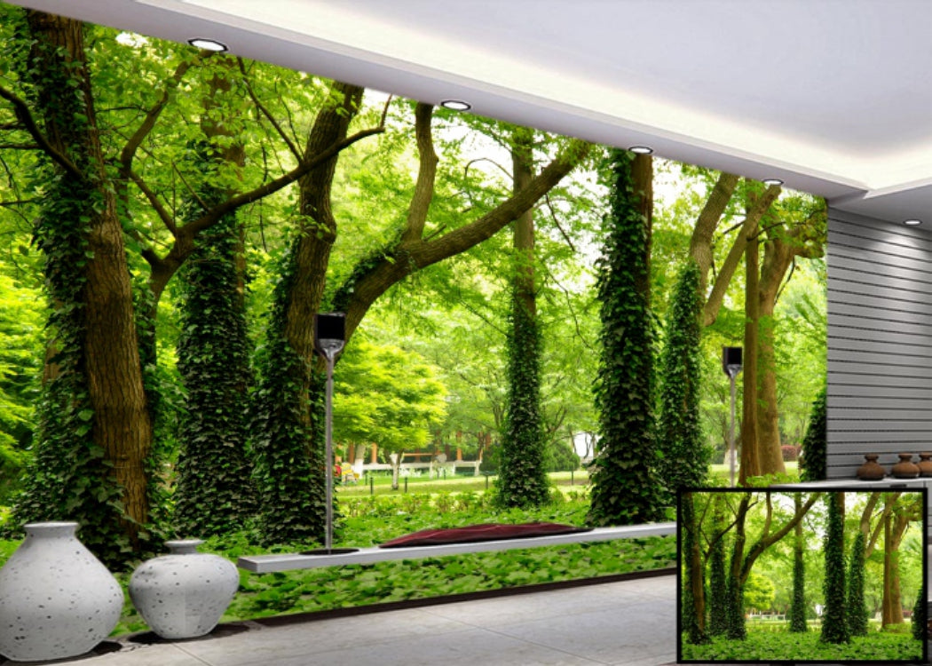Green Park wallpaper for wall