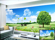 Horses and Deers wallpaper for wall