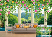 Pink and Yellow Roses for wall