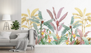 Pastel Tropical Wallpaper