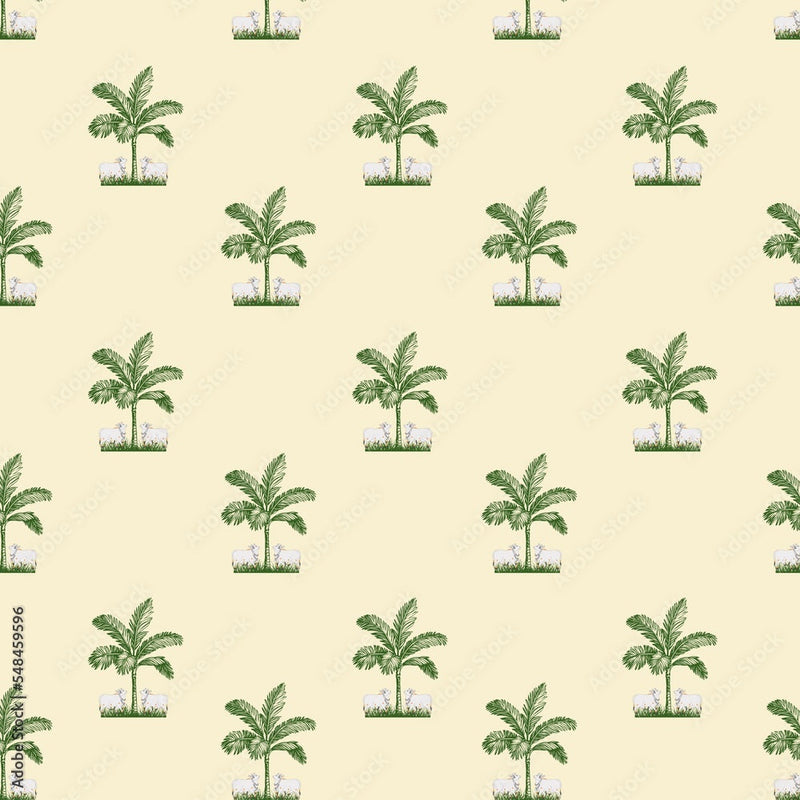 Pattern Pichwai Wallpaper