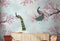 Peacock Peace Chinoiserie Wallpaper
