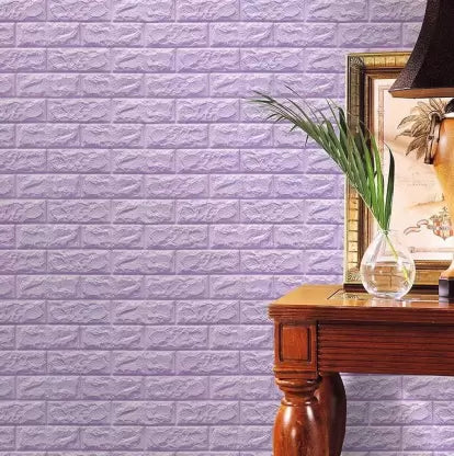 Purple Basic 3D Foam Panel