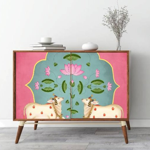 Lotus Pink Sticker