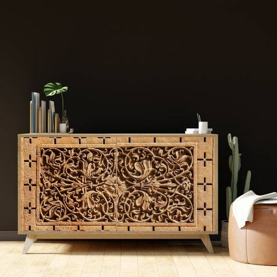 Wood Carving Sticker