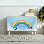 Rainbow Bird Sticker