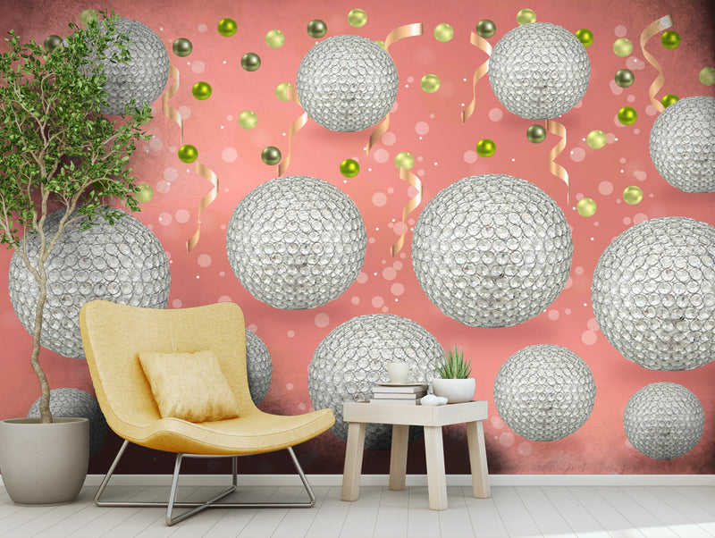Diamond Balls wallpaper for wall