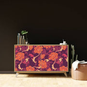 Orange Flower Sticker