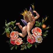Black Cupid Sticker