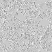 Embroided White Sticker