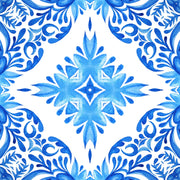 Blue Mandala Sticker