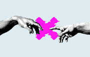 Pintrest Hand Sticker
