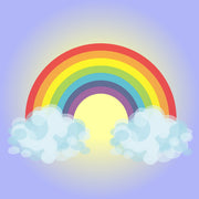 Rainbow Simple Sticker