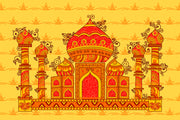 TajMahal Art Sticker