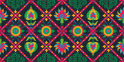 Green Abstract Sticker