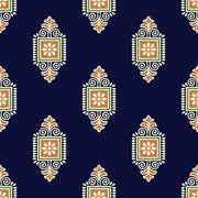 Blue Abstract Sticker