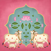 Lotus Pink Sticker