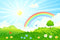 Rainbow Sun Sticker