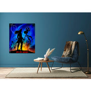 Shiv In Lightning Self Adhesive Sticker Poster