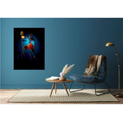 Shiv With Trishul Self Adhesive Sticker Poster