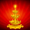 Burning Aarti Diya Wallpaper