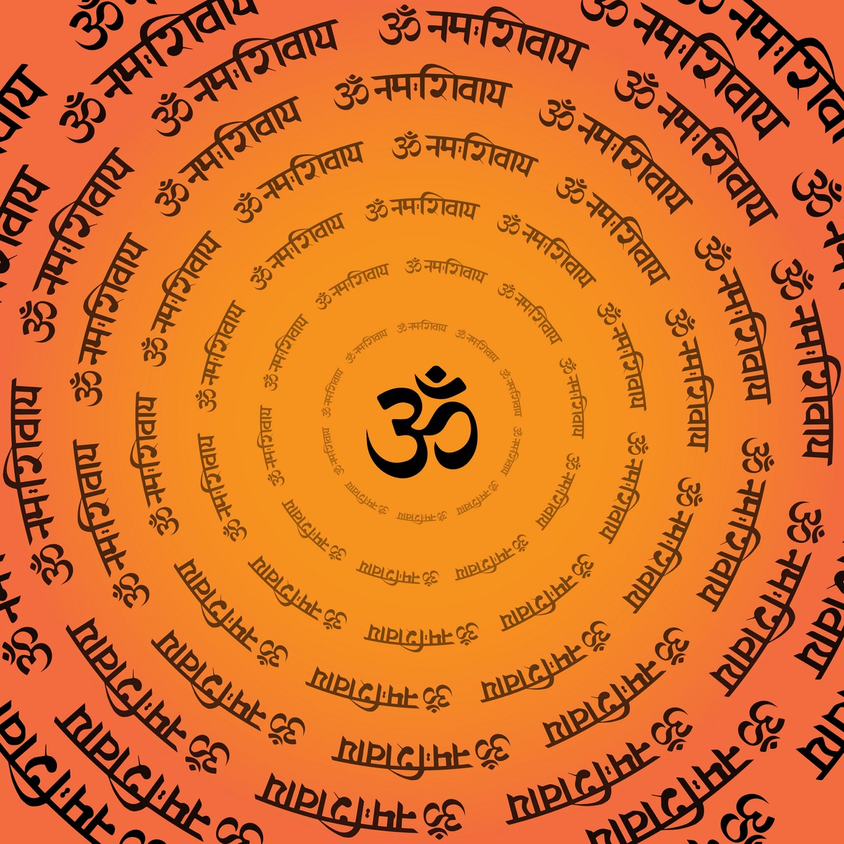 OM Namah Shivay Customised WallCoverings