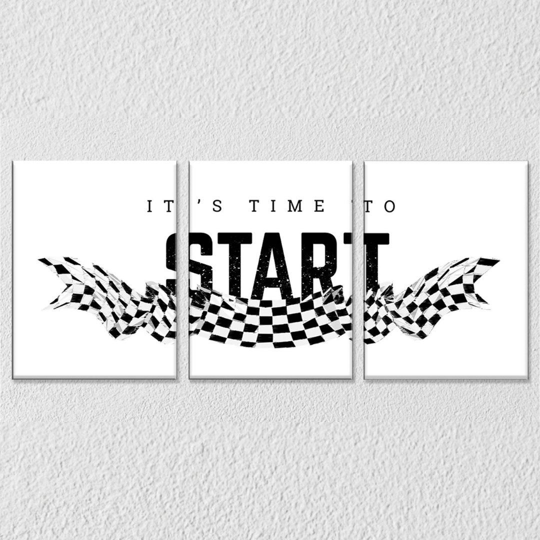 F1 Racing Wall Art, Set Of 3