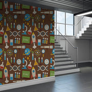 Chemistry Lab E=MC^2 Wallpaper