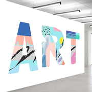 Art Subtle White Wallpaper