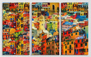 Abstract Seamless Oil Painting, Set Of 3