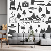 Champing Elements Wallpaper