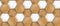 Hexagonal tiles Customised Wallpaper