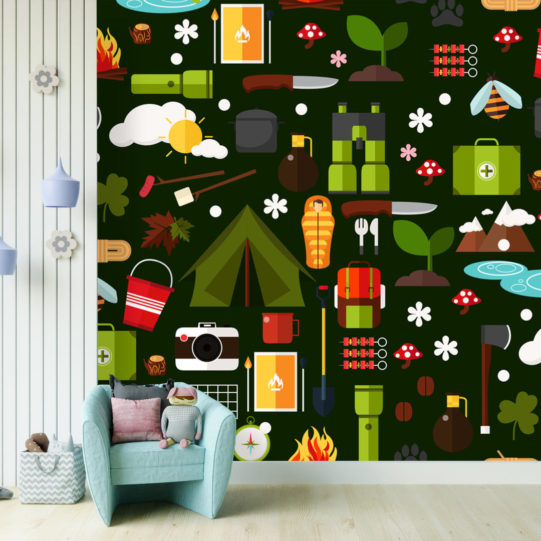 Camping Zazzle Wallpaper