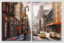 Sunny Street View, Set Of 2