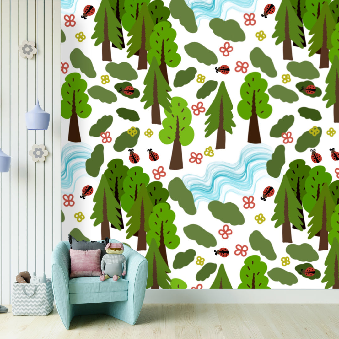 Green Trees Wallpaper
